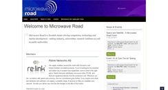 Desktop Screenshot of microwaveroad.se